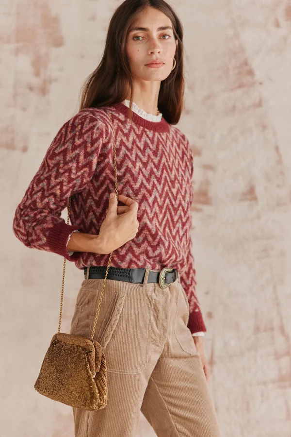 Best Sale Teodosia. Jersey greca Mujer Jerséis Y Cárdigans