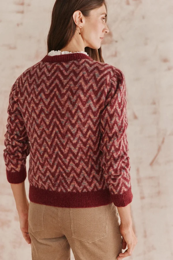 Best Sale Teodosia. Jersey greca Mujer Jerséis Y Cárdigans