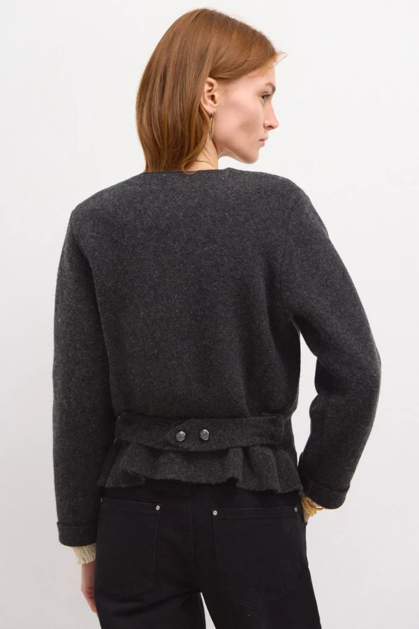 New Tessa. Chaqueta de punto bordada Mujer Jerséis Y Cárdigans