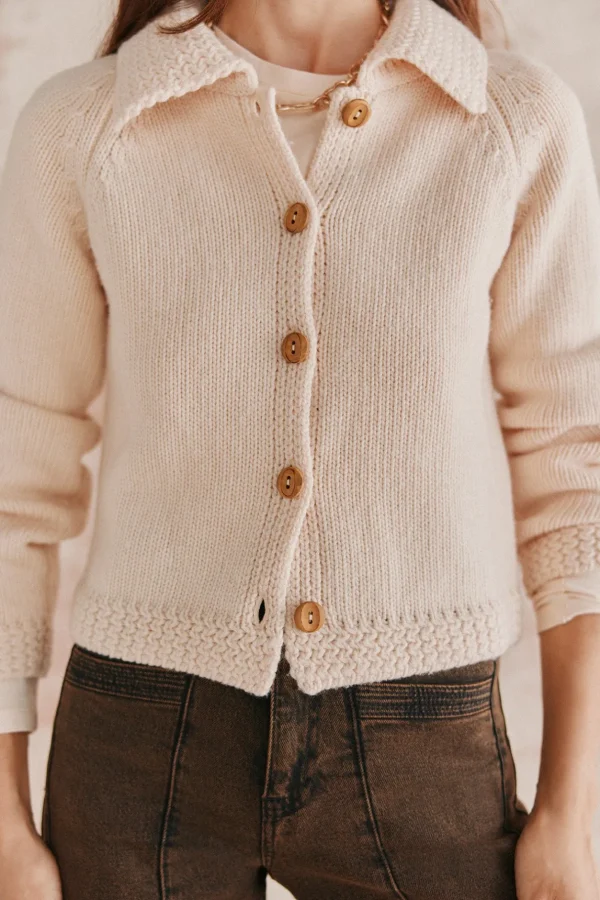 Cheap Tilda. Chaqueta cuello especial Mujer Jerséis Y Cárdigans
