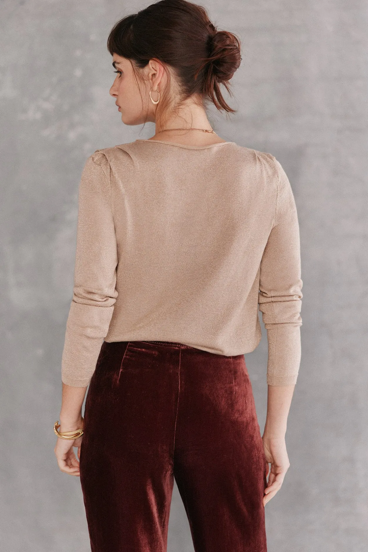 tilda_jersey_hilo_metaliz_2.webp Shop Tilda. Jersey hilo metalizado Mujer Jerséis Y Cárdigans