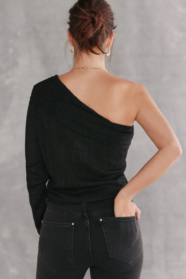 Fashion Tilly. Jersey asimétrico Mujer Jerséis Y Cárdigans