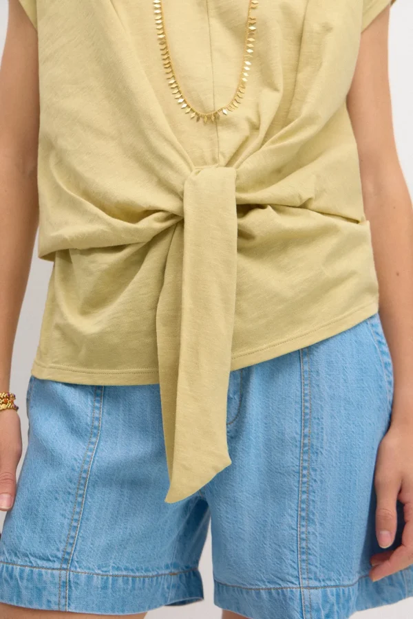 Best Tina. Camiseta de algodón Mujer Camisetas Y Tops