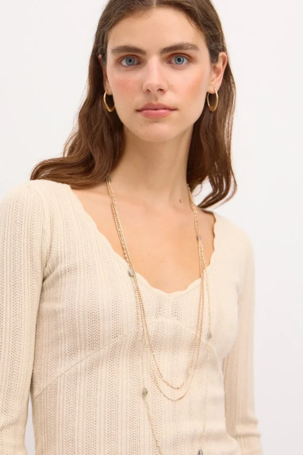 Store Titiana. Jersey escote pico Mujer Jerséis Y Cárdigans