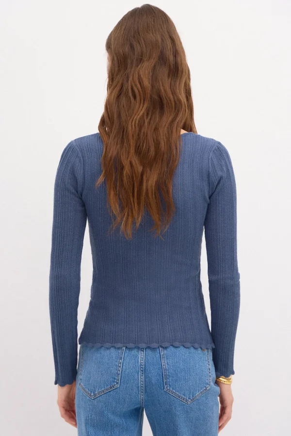 Store Titiana. Jersey escote pico Mujer Jerséis Y Cárdigans