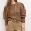 Store Tomasa. Jersey de punto hilo metalizado Mujer Jerséis Y Cárdigans