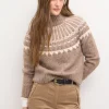Fashion Tyna. Jersey greca Mujer Jerséis Y Cárdigans
