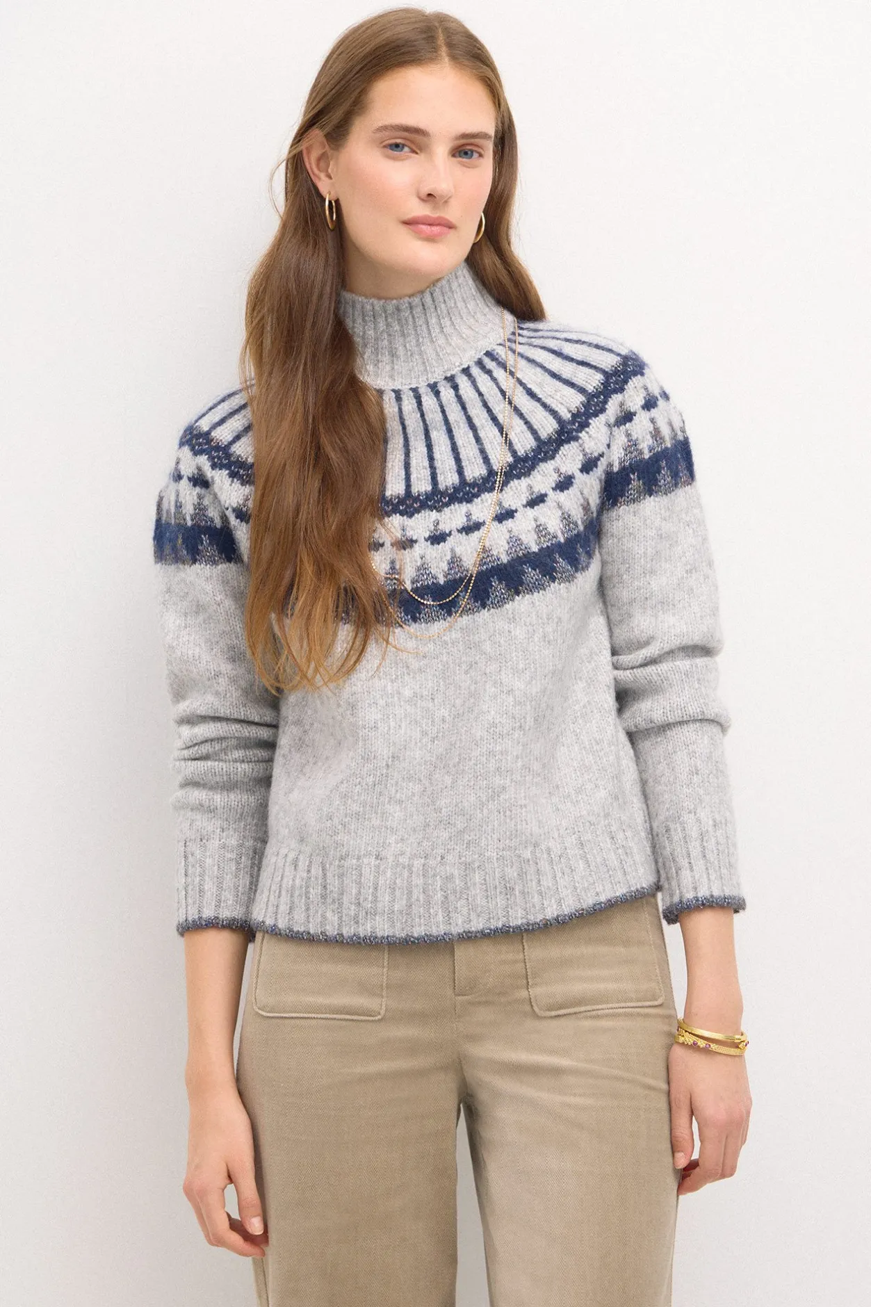 tyna_jersey_greca_0.webp Sale Tyna. Jersey greca Mujer Jerséis Y Cárdigans