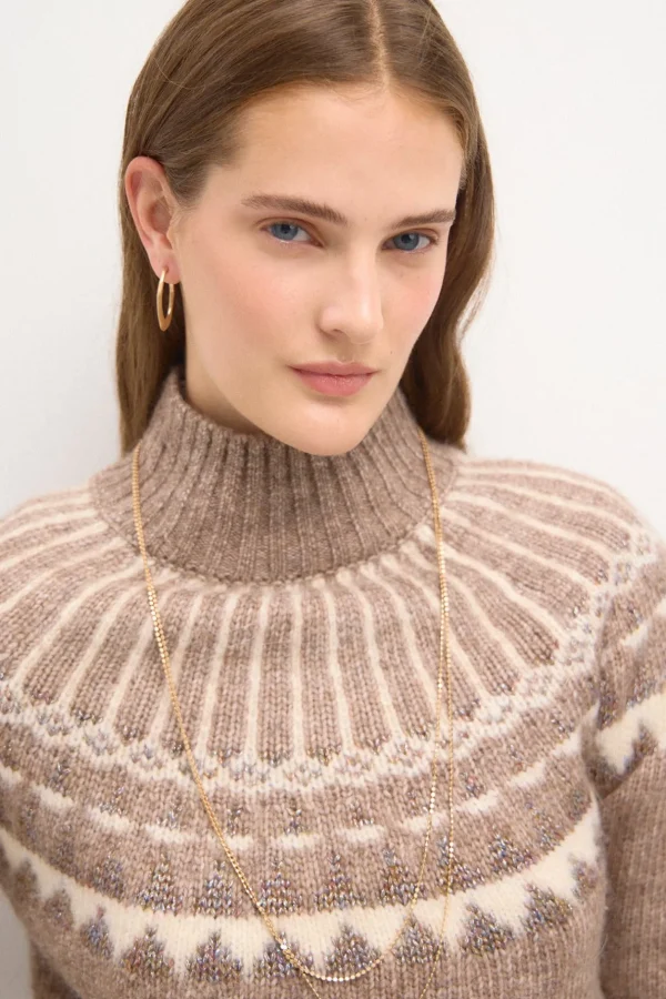 Fashion Tyna. Jersey greca Mujer Jerséis Y Cárdigans