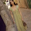 Hot Valvanera. Vestido bordado. Mujer Vestidos Y Monos